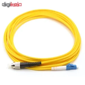 پچ کورد فیبر نوری مدل -FC/LC-UPC طول 10 متر بسته 12 عددی