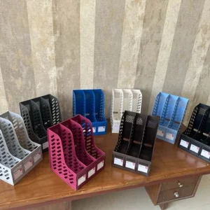 نگهدارنده کتاب مدل سه خانه بسته 3 عددی