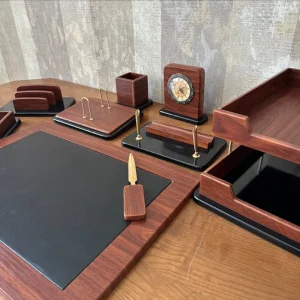 ست لوازم اداری رومیزی مدل 415-office مجموعه 15 عددی