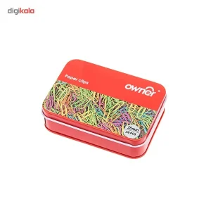 گیره کاغذ اونر کد 48200 – بسته 200 عددی