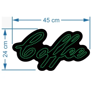 تابلو ال ای دی آیاز مدل کافی کد G386