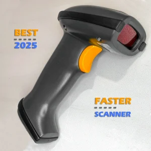 بارکد خوان تک بعدی فستر مدل فروشگاهی به همراه پایه