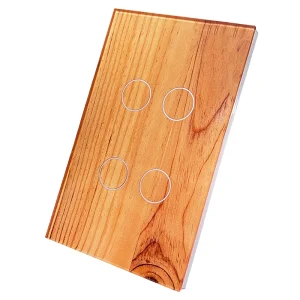 کلید لمسی هوشمند مدل ZControl چوبی US-WD01