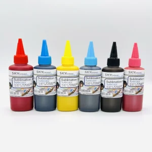 جوهر مخزن سابلیمیشن اسکای کالر مدل SUB100 حجم 100 میلی لیتر مجموعه 6 عددی