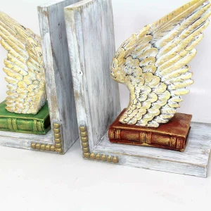 نگهدارنده کتاب مدل کتاب بال دار مجموعه 2 عددی