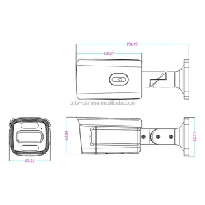 سیستم امنیتی مدل CAMERA 3 – AXESSLINK مجموعه 3 عددی