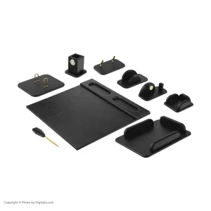 ست لوازم اداری رومیزی مدل آرین کد 0012 مجموعه 9 عددی