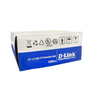 کابل شبکه CAT6 دی-لینک مدل NCB-C6UBLUR-100