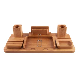 ست ۷ تکه لوازم اداری رومیزی مدل کاکتوس