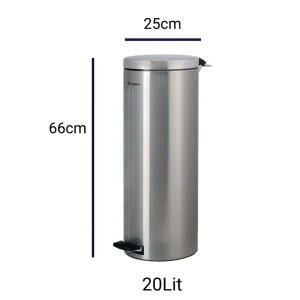 سطل زباله پدالی براسیانا مدل 2520