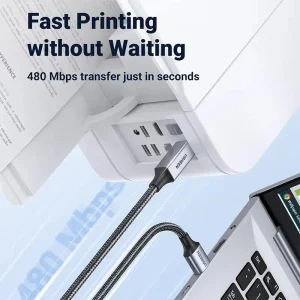 کابل پرینتر یوگرین مدل US369-80804 طول 3 متر