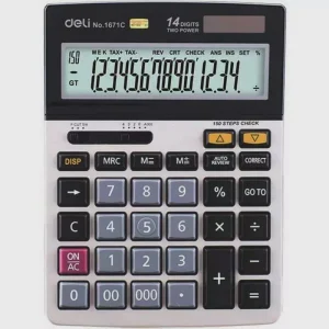 ماشین حساب دلی مدل 1671c