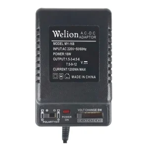 آداپتور 12ولت 1200میلی آمپر متغیر ویلیون مدل MY-168