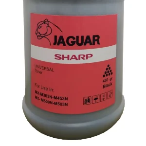 پودر شارژ مشکی 450 گرمی شارپ مدل جگوار MX