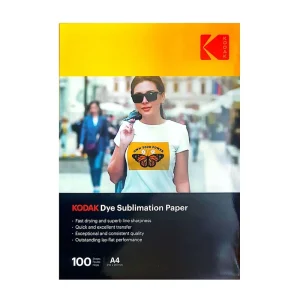 کاغذ چاپ سابلیمیشن کداک مدل سابلی سایز A4 بسته 100 عددی