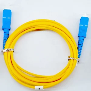 پچ کورد فیبر نوری مدل SC-UPC طول 2متر بسته 5 عددی