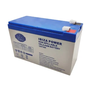 باتری یو پی اس 12 ولت 7 آمپر ساعت ایبیزا مدل 12V7AH