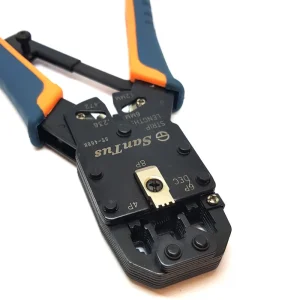 آچار پرس تلفن و شبکه سانتوس مدل ST-468K