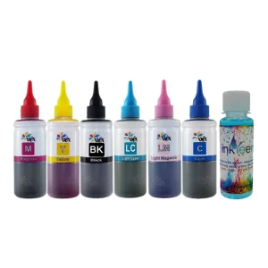 جوهر مخزن وکس مدل  EP100   حجم 100 میلی‌لیتر به همراه حلال اینکلین مجموعه 7 عددی