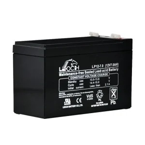 باتری یو پی اس 12ولت 7 آمپر ساعت لئوچ مدل LP12-7 Ah
