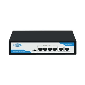 سوییچ 4 پورت POE کژال مدل KNS-P42F-E1