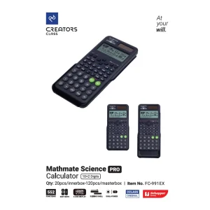 ماشین حساب سی کلاس کریتورز مدل مهندسی طرح پرو کد FC-991EX-D