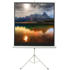 پرده نمایش پایه دار پروژکتور اسکوپ پارچه عالی سایز 200×200
