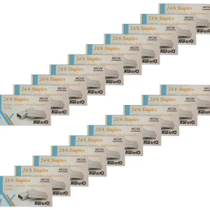سوزن منگنه کی دبلیو تریو سایز 24/6 – 20 بسته 1000عددی