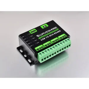 مبدل صنعتی USB به سریال ویوشیر مدل USB TO 4CH RS485