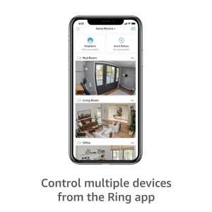 دوربین مداربسته تحت شبکه رینگ مدل Indoor Cam