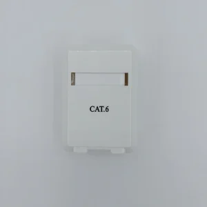 باکس کیستون شبکه  CAT6 مدل شاتردار بسته 10 عددی