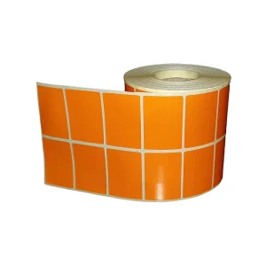 برچسب پرینتر لیبل زن PVC دو ردیف مدل 34×51 رول 3000 عددی