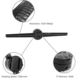 دستگاه LED هولوگرافی مدل HD-F42  WiFi
