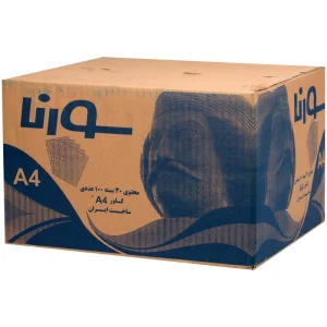 کاور کاغذ a4 سورنا کد 30 بسته 3000 عددی