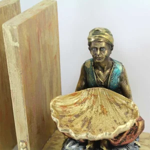 نگهدارنده کتاب مدل مجسمه مجموعه 2 عددی