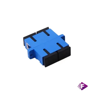 آداپتور فیبر نوری مدل SC-DUPLEX-SM بسته 20 عددی