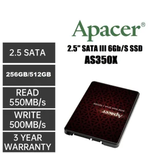 اس اس دی اینترنال اپیسر مدل AS350X ظرفیت 256 گیگابایت