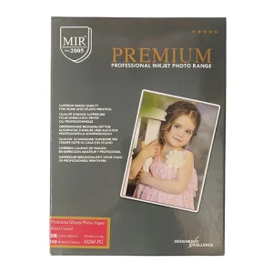 کاغذ عکس گلاسه براق میر مدل M260-PG سایز 18×13 بسته 100 عددی