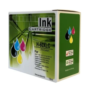 کارتریج پرینتر رنگی مدل HP-60XL