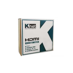 سوئیچ 4 پورت HDMI کی نت مدل K-SWHDQ004