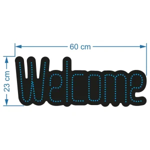 تابلو ال ای دی آیاز طرح Welcome کد 229B