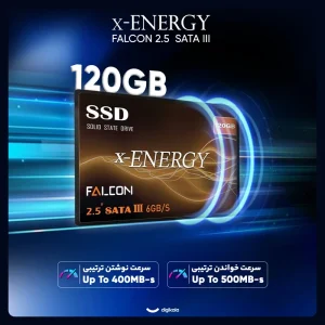 اس اس دی اینترنال SATA III ایکس انرژی مدل FALCON ظرفیت 120 گیگابایت