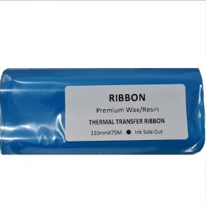 ریبون وکس رزین پرمیوم مدل WAX RESIN 110m x 75mm