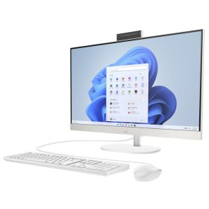کامپیوتر همه کاره 23.8 اچ‌ پی مدل HP AIO 24 CR2028nh با پردازنده Core Ultra 7 255U رم 16 گیگابایت از نوع DDR5 حافظه داخلی 512 گیگابایت SSD کارت گرافیک Intel Graphics (integrated) نمایشگر از نوع IPS