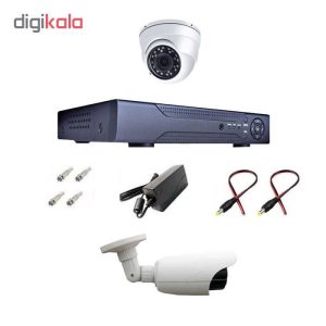 پک سیستم امنیتی حفاظتی دوربین مداربسته نظارتی مدل SX4001A