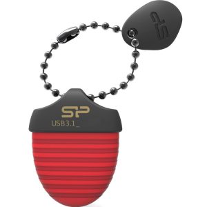 فلش مموری سیلیکون پاور مدل Jewel J30 ظرفیت 64 گیگابایت، رابط USB 3.1، مقاوم در برابر نفوذ مایعات، غبار و شوک، سازگار با ویندوز، مک و لینوکس، بدنه پلاستیکی با کیفیت