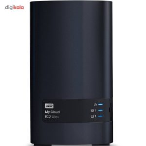 ذخیره ساز تحت شبکه وسترن دیجیتال مدل My Cloud EX2 Ultra WDBVBZ0000NCH-EESN بدون هارددیسک