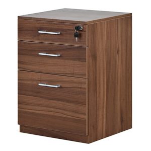 کمد اداری ایستا مدل IF300 گردویی روشن