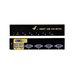 سوئیچ KVM VGA چهار پورت فرانت مدل FN-K4US