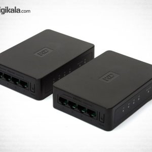 گسترش دهنده اینترنت بی‌سیم آداپتوری پاورلاین وسترن دیجیتال مدل لایو وایر